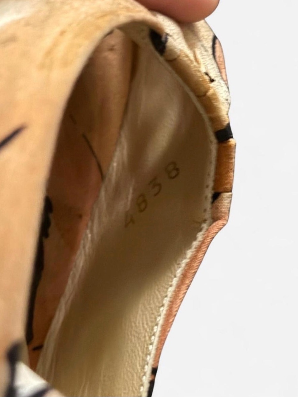 Prada Floral Curved Lizard Heel - Picture 6 of 8